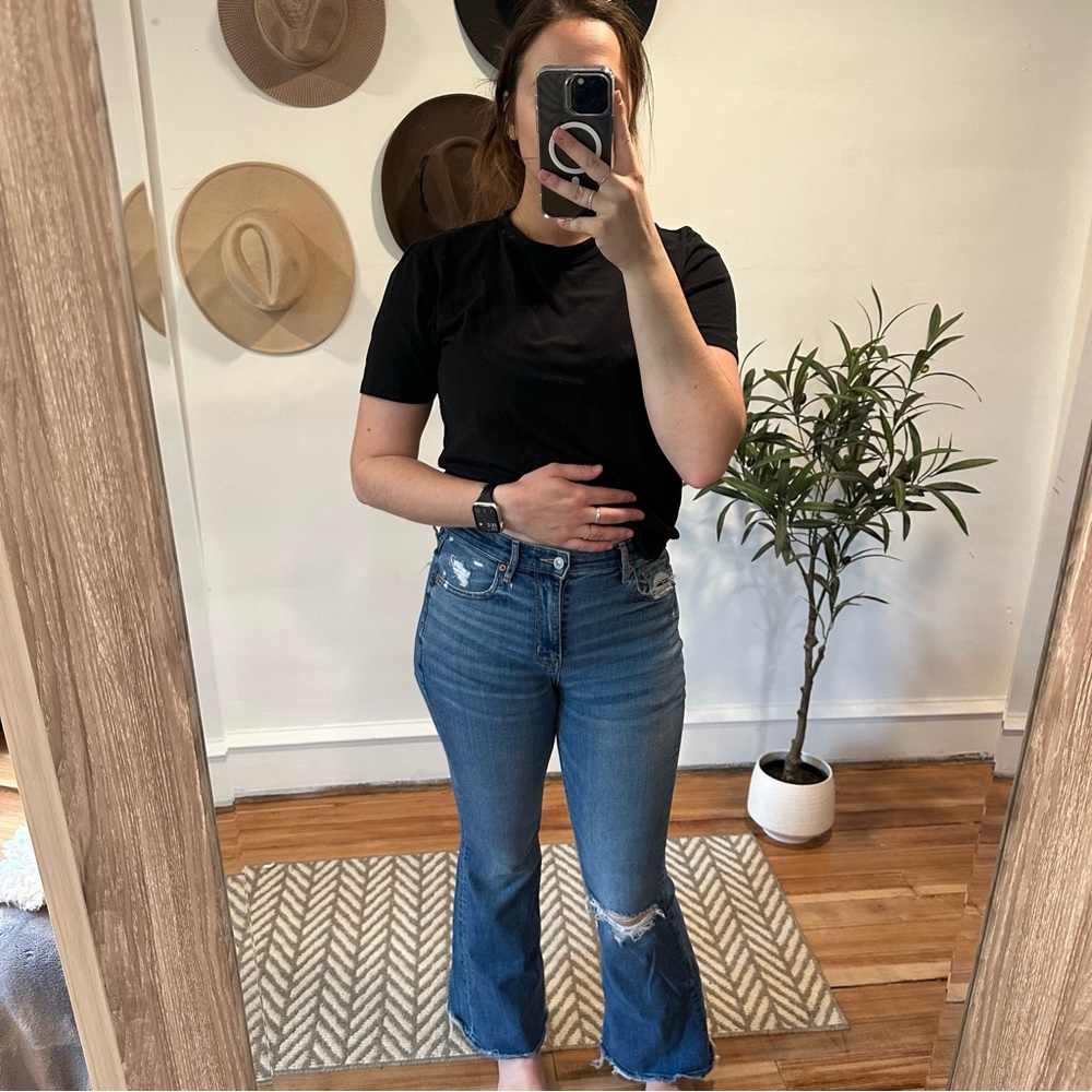 American Eagle Super Hi-Rise Flare Jean